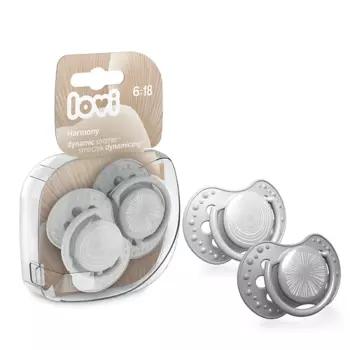 LOVI Пустышка силиконовая Harmony динамическая