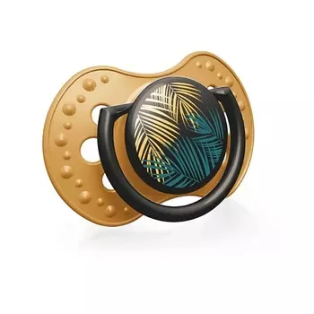 LOVI Пустышка силиконовая Jungle Vibes динамическая