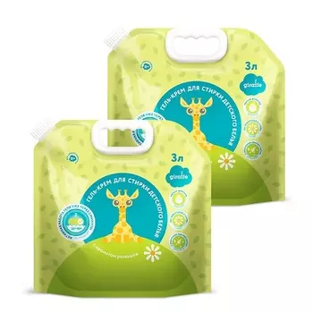 LOVULAR Гель-крем для стирки GIRAFFE 6000