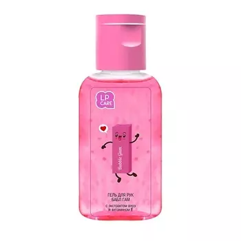 LP CARE Гель-санайзер для ухода за кожей рук бабл гам