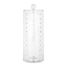 LP CARE Накопитель пластиковый Crystal edition для ватных дисков