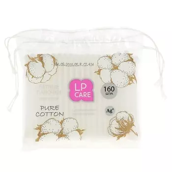 LP CARE Палочки ватные PURE COTTON 160.0