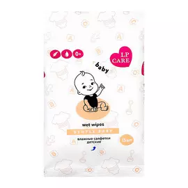 LP CARE Салфетки влажные GENTLE BABY детские 15.0