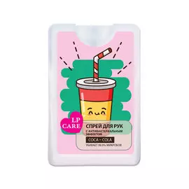 LP CARE Спрей-санайзер для ухода за кожей рук Coca-Cola