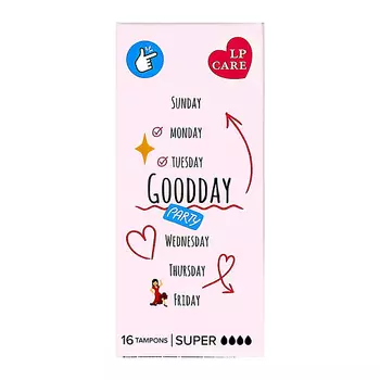 LP CARE Тампоны Super 16 16.0