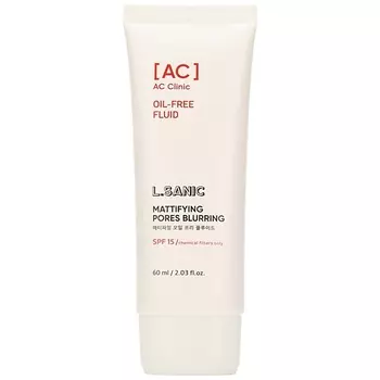 LSANIC Флюид суперлёгкий матирующий дневной SPF 15