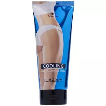 LSANIC Гель-крем для тела антицеллюлитный с охлаждающим эффектом
