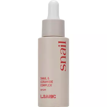 LSANIC Обновляющая сыворотка с муцином улитки и комплексом керамидов Snail Serum