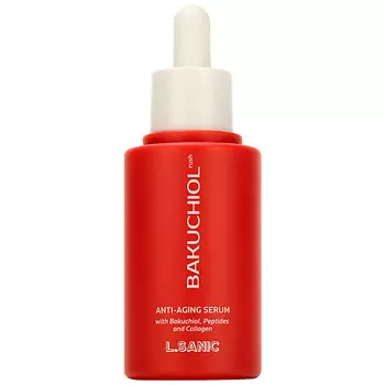 LSANIC Сыворотка антивозрастная омолаживающая с бакучиолом, пептидами и коллагеном