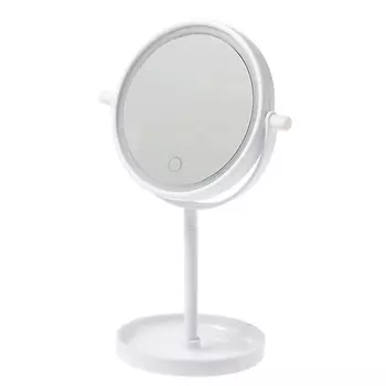 LUAZON Настольное зеркало с подсветкой KZ-04, сенсорная кнопка
