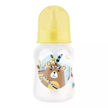 LUBBY Бутылочка для кормления с соской молочной с рождения