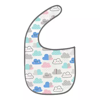 LUBBY Нагрудник на липучке c 6 месяцев