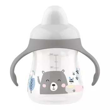 LUBBY Поильник-непроливайка с твердым носиком, от 6 месяцев