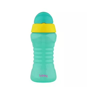 LUBBY Поильник с трубочкой, с 9 месяцев