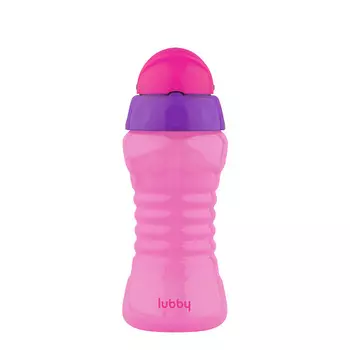 LUBBY Поильник с трубочкой, с 9 месяцев