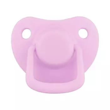 LUBBY Силиконовая пустышка со скошенным соском от 0 месяцев