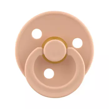 LUBBY Соска-пустышка, круглый сосок, с рождения