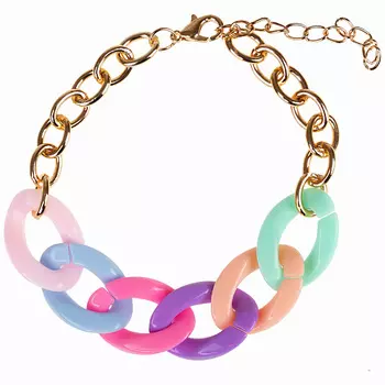 LUKKY Браслет Разноцветные цепочки