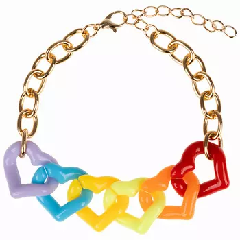 LUKKY Браслет в виде сердечек