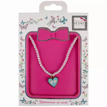 LUKKY Цепочка из жемчужных бусинок Сердце