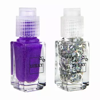 LUKKY Двойной лак для ногтей Just Duet