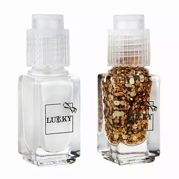 Lukky Двойной лак для ногтей Just Duet