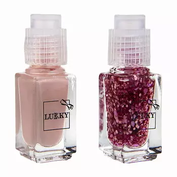 Lukky Двойной лак для ногтей Just Duet