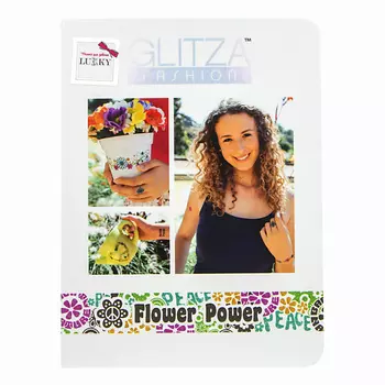 LUKKY Glitza Набор для создания временных тату Deluxe "Сила цветов"