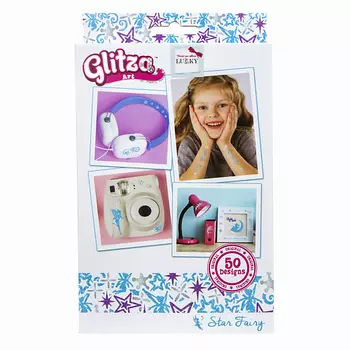 Lukky Glitza Набор для создания временных тату дизайнов Звёздные феи