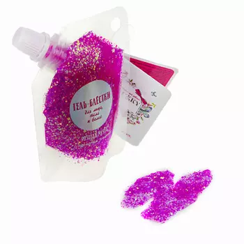 LUKKY Карманные гель-блёстки для лица и тела