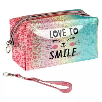 LUKKY Косметичка глянцевая Love to Smile