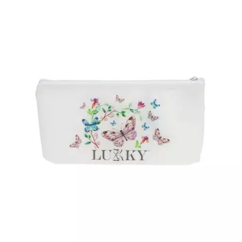 LUKKY Косметичка матовая с принтом "LUKKY"