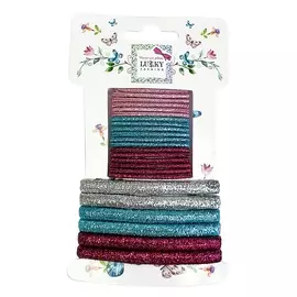 Lukky Набор резинок для волос, блестящие