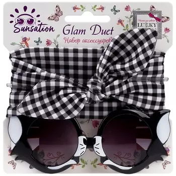 LUKKY Солнцезащитные очки с резинкой для волос Милая кошечка