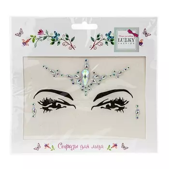 LUKKY Стразы для лица "Ледяные кристаллы"
