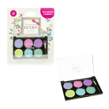 LUKKY Тени для век пудровые