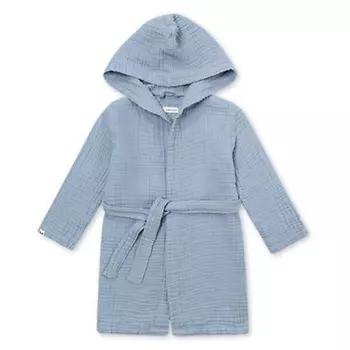 LUKNO Халат муслиновый детский лед на лужах