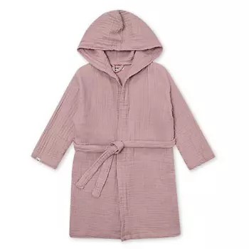 LUKNO Халат муслиновый детский сосновая кора