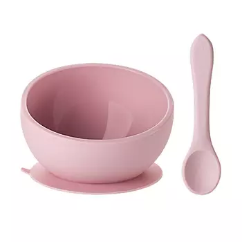 LUKNO Набор детской силиконовой посуды