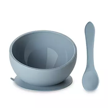 LUKNO Набор детской силиконовой посуды