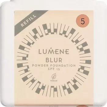 LUMENE Компактная тональная пудра Blur Longwear SPF 15, сменный блок