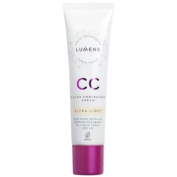 LUMENE Легкий тонирующий крем CC Color Correcting Cream SPF20