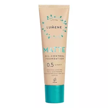 LUMENE Матирующий тональный крем Matte Oil-Control Foundation SPF20