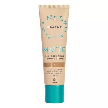 LUMENE Матирующий тональный крем Matte Oil-Control Foundation SPF20