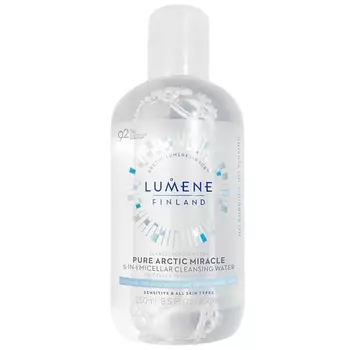 LUMENE Мицеллярная вода без парфюмерной отдушки 3-in-1 Micellar Cleansing Water 250.0
