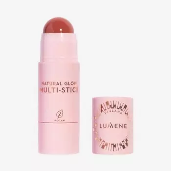 LUMENE Сияющие румяна, помада и тени 3-в-1 atural Glow Multi-stick