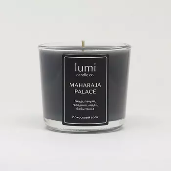 LUMI CANDLE CO. Ароматическая свеча petite Maharaja palace 90