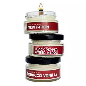 LUMIERE Набор ароматических свечей "Гармония" 1.0