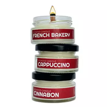 LUMIERE Набор ароматических свечей "Сладость" 1.0