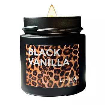 LUMIERE Свеча ароматическая "Черная ваниль" 1.0